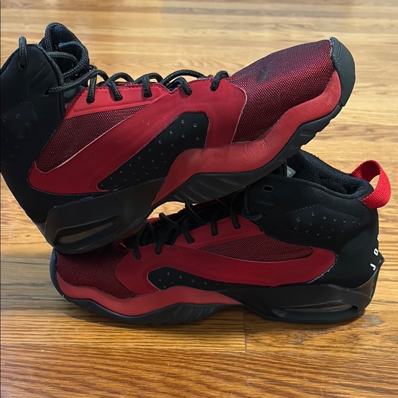 Air Jordan Lift Off Gym Red and Black Athletic Shoes Nike - Picture 7 of 8